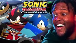 THIS GOES WAY TOO HARD! | Sonic Racing: CrossWorlds Animation REACTION