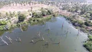 5 7 2018 DRONE: BLACK WATER LAGOON 4K