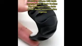 5/10/50pcs Silicone USB Cable Organizer  