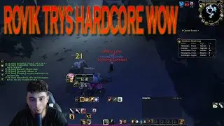 Rovik doesn't like caves when playing Classic wow hardcore mode!