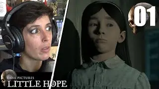CREEPY CHILD FROM HELL - Let's Play Little Hope [Blind playthrough] - Part 01
