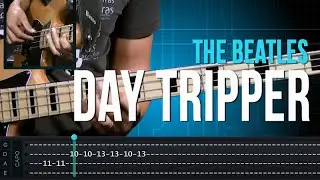The Beatles - Day Tripper (aula de contra-baixo)