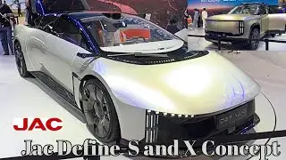 2025 Shanghai Auto Show : JAC DEFINE Platform Prototypes Unveiled | Jac Define-S and X Concept