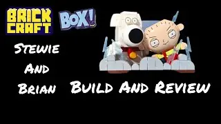 Brickcraft | Серия Box! Стьюи и Брайан | 72637 | Сборка и обзор