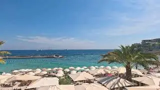 VideoVault Stock Video: Monte Carlo Monaco beach view