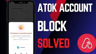 How to Unlock Atok Block Account| Atok Telegram Complain||Step by Step Process 2025