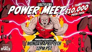 TYLER1: TWITCH RIVALS NEEDS ME FOR LEAGUE AND POWERLIFTING