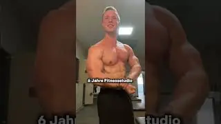 9 Jahre Bodybuildingtrafo #fitness #bodybuilding #transformation #di&auml;t