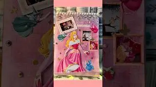 ASMR✨💕Sleeping Beauty 👑 Journal #asmr #disney #scrapbooking #sleepingbeauty #journaling