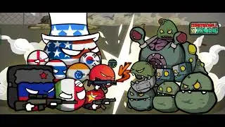 Countryball vs zombie game btw