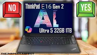 Is the Lenovo ThinkPad high end? ThinkPad E16 Gen 2 Business AI Laptop Review