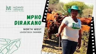 North West based female farmer Mpho Dirakano