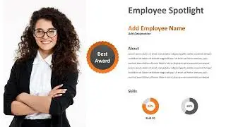 Employee Spotlight PowerPoint Presentation Template | Kridha Graphics