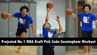 Number 1 Draft Pick Cade Cunningham NBA Pre-Draft Workout & NBA Preseason Moments!