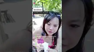 Ai Chans Real Life Stream Highlights - Bubbletea in the park