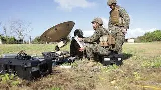 US Marines build expeditionary communications network on Wake Island