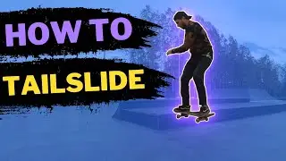 КАК СДЕЛАТЬ FS TAILSLIDE (ТЕЙЛСЛАЙД) НА СКЕЙТБОРДЕ #скейтбординг