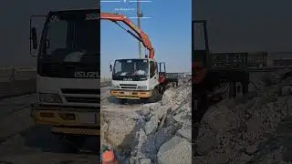boom truck work today at site #trendingshorts