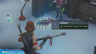 Fortbyte #49: Found in Trog's Ice Cave Location - Fortnite