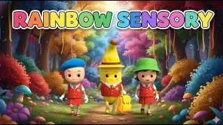 Baby Sensory - Video school with Kids Toys Animation Stimulation Video Music For Toddler🌈✨