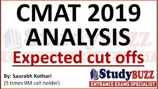 CMAT 2019 analysis | Expected cut offs & percentile