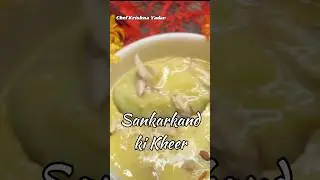 Super Tasty Shakarkand ki Kheer Recipe 🤤 #Shorts #kheer