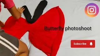 Creative baby photoshoot ideas at home 💡✨| baby photoshoot ideas| butterfly baby photoshoot #youtube