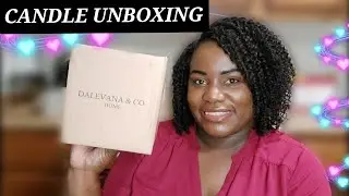 UNBOXING A LUXURY CANDLE | DALEVANA & CO