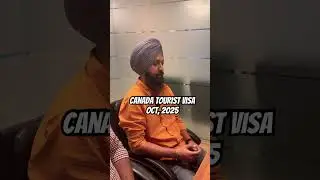 Canada tourist visa, Oct 2025