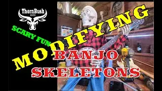 Ep 18 - Costco Animated Banjo Skeleton EASY  Modifications for Halloween