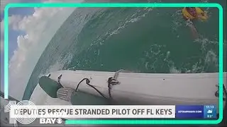 Plane crashes into Florida Keys; pilot rescued