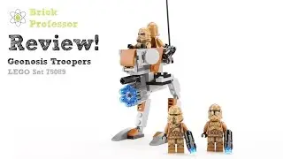 LEGO Star Wars Geonosis Troopers - Review - Set 75089