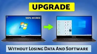 Upgrade From Windows 7 to Windows 10 for FREE 🔥 NO Apps & Data Loss! (Easiest Way)