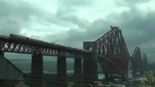 47790 & Northern Belle on Forth Bridge   20/04/12