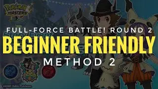 [Pokemon Masters EX] Fight or Fright (Full-Force Battle! Round 2) - BEGINNER FRIENDLY METHOD 2