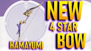 HAMAYUMI - NEW 4 STAR CRAFTABLE BOW! | How To Unlock Guide for F2P Inazuma Weapons | Genshin Impact