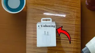 Apple 20 Watt Type-C Fast Charging Adapter Unboxing