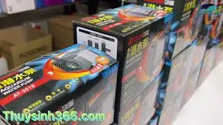Đập Hộp V&agrave; Giới Thiệu Chi Tiết Về M&aacute;y Bơm ATMAN 301S | Thủy Sinh - 365