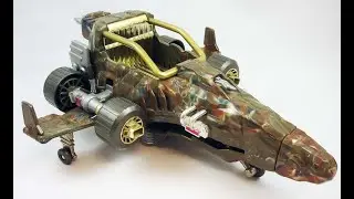 Rock Lords Go-Bots Transforming Rock Commander Vehicles STONE WING Transformers Review Tonka