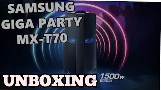 Samsung Heavy Bass Tower Speaker T70  (1500 Watt) Unboxing