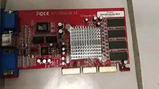 Connect 3D ATI Radeon VE / 7000 64MB 2xVGA TV AGP Video Card PN8912-991 C3D 6003