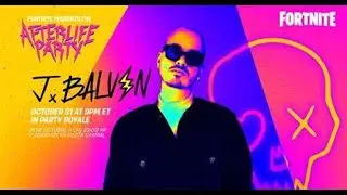 J Balvin LIVE EVENT in party royale