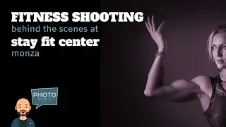 Ale Virgulto photo: fitness shooting at stay fit center (behind the scene)