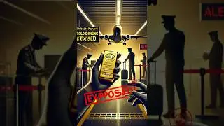 Airline Crew Caught Smuggling Gold?😱 #youtubeshorts #crimestories
