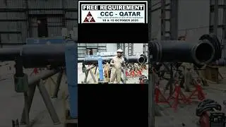 FREE REQUIREMENT CCC QATAR COMPANY #job ##construction #hiring #want #kushinagar