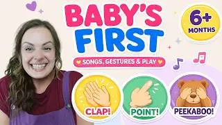 Baby’s First Learning Video 💛 Songs, Gestures & Play for Babies (6+ Months)
