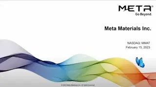 6. IIF - Meta Materials Inc. VP Rob Stone