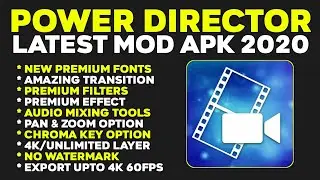 PowerDirector v8.0.1mod apk. (Everything Unlocked,No ads,+ many more)