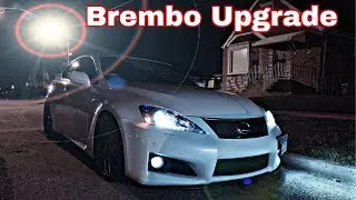 Full Bolt On Lexus IsF Gets New Brembo Brakes And NT01 Tires For The Track