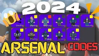 *LATEST* ARSENAL CODES!! 🤯🤯 (APRIL 2024)